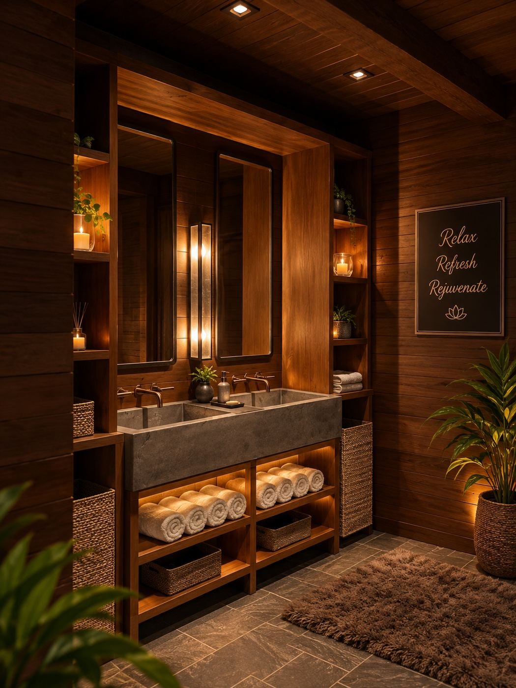 Calm spa treatment room at Harmony Ganga Spa